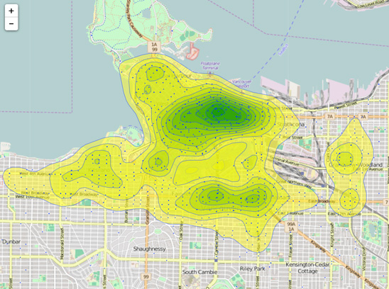 google-heat-map-generator